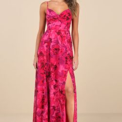 Printed twisted front skirt long skirt